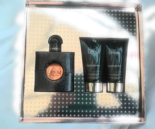 Opium Black Edp 50ml - 2 X Body Lotion 50ml - Gift Set at MyPerfumeShop by Yves Saint Laurent