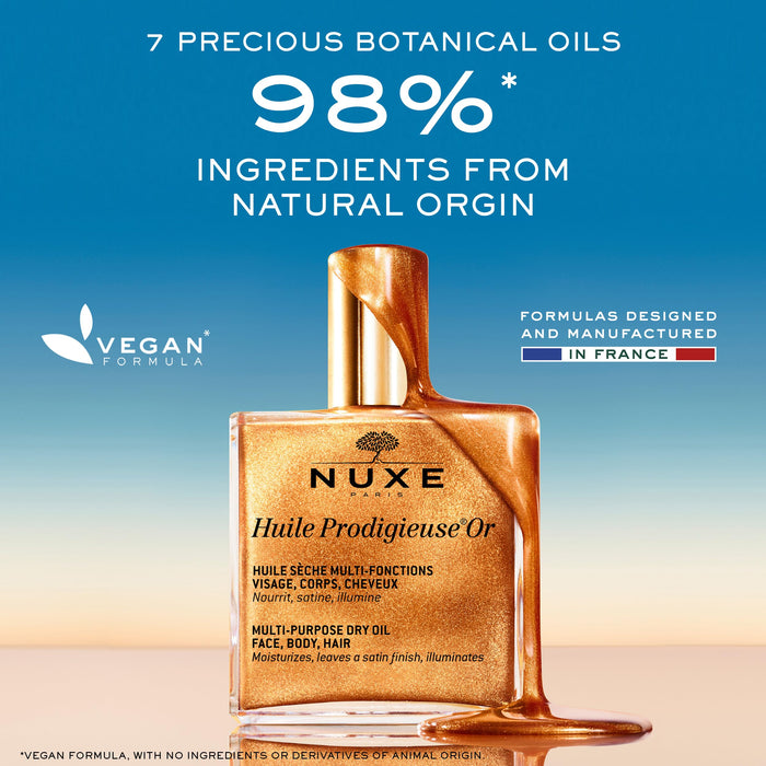 Nuxe Huile Prodigieuse Gold Dry Oil100ml - Skincare at MyPerfumeShop by Nuxe