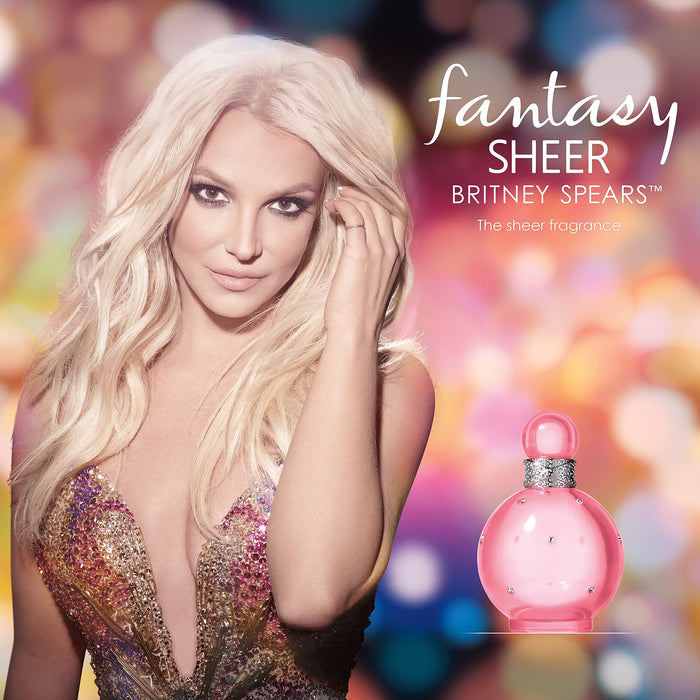 Britney Spears Fantasy Sheer Eau de Toilette 100ml Spray - Fragrance at MyPerfumeShop by Britney Spears