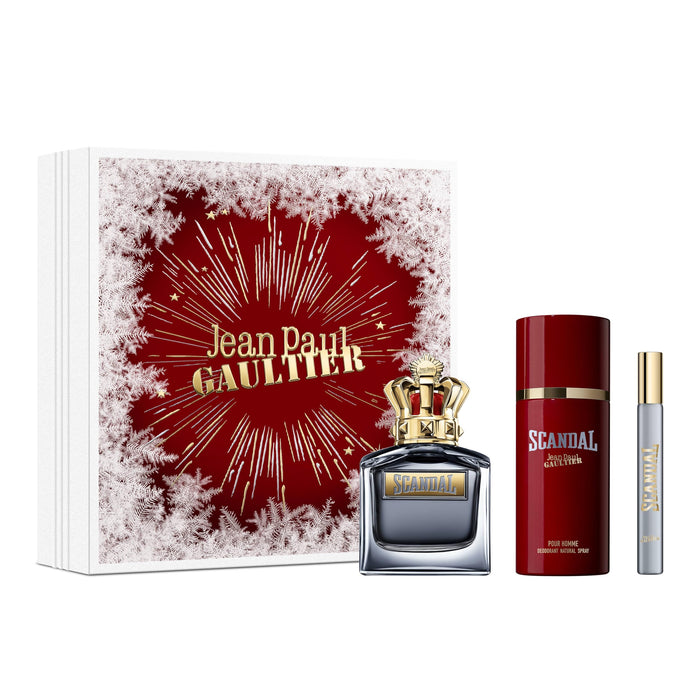 Jean Paul Gaultier (M) Scandal 50ml EDT +150ml Deodorant Spray + 10ml EDT - Eau de Toilette at MyPerfumeShop by Jean Paul Gaultier