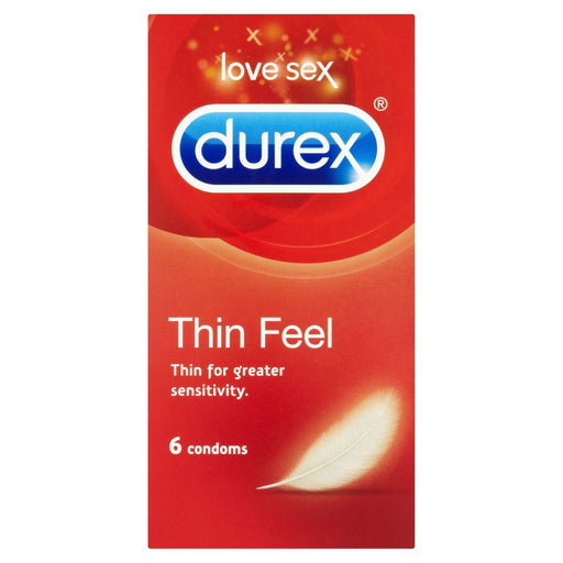 Durex Thin Feel 6 Condoms - Personal Care at MyPerfumeShop by Durex