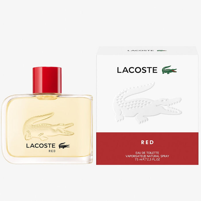 Lacoste Red Eau de Toilette 75ml Spray - Eau de Toilette at MyPerfumeShop by Lacoste