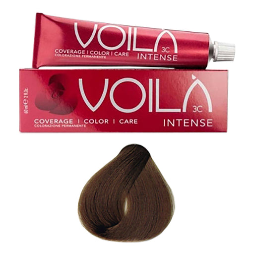 Intercosmo VoilÃ  3C Intense 60ml - 4.8 Medium Brown Toffee - Haircare at MyPerfumeShop by Intercosmo