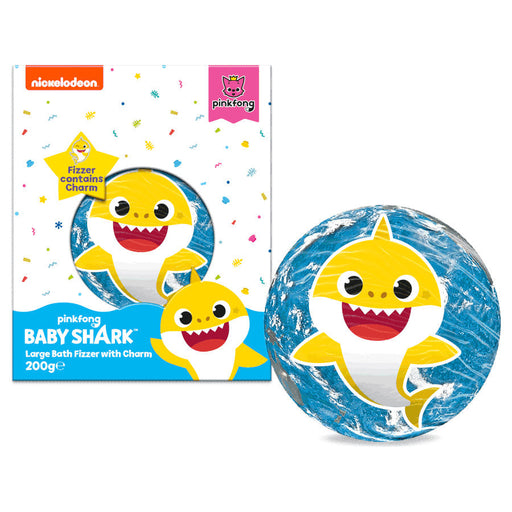 Baby Shark Bath Fizzer With Charm 200g - Blue - Bath Bombs at MyPerfumeShop by Baby Shark