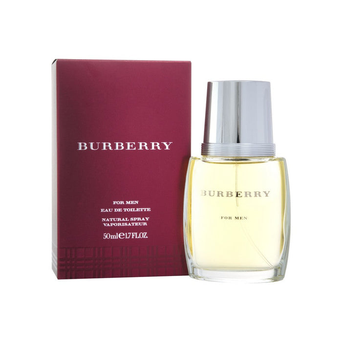 Burberry Classic Men Edt 50ml (In Maroon Box) - Perfume & Cologne at MyPerfumeShop by Burberry