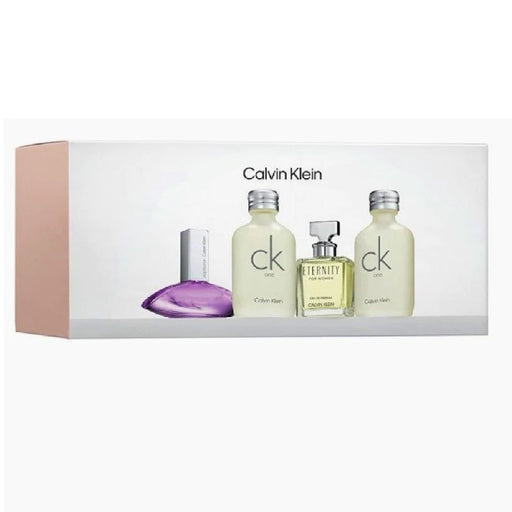 Calvin Klein (L) Mini  2 x CK One EDT 10ml + Euphoria EDP 5ml + Eternity EDP 5ml - Fragrance at MyPerfumeShop by Calvin Klein