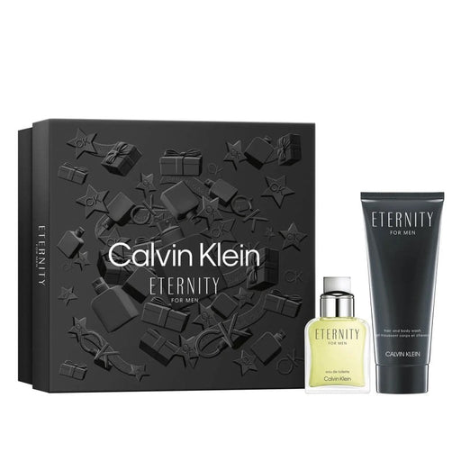 Calvin Klein Eternity for Men EDT 30ml Gift Set- EDT Spray 30ml and Body Wash 100ml - Mens Giftsets at MyPerfumeShop by Calvin Klein