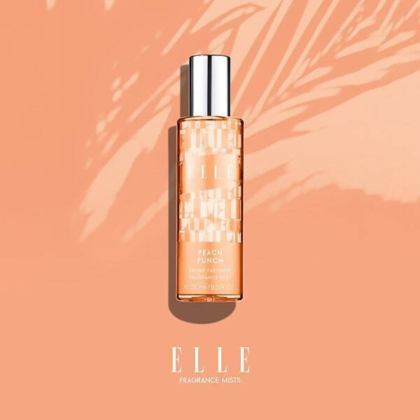 Elle Peach Punch Fragrance Mist 250ml - Body Mist at MyPerfumeShop by Elle