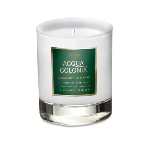 Mäurer & Wirtz 4711 Acqua Colonia Blood Orange & Basil Candle 180g - Candles & Diffusers at MyPerfumeShop by Mäurer & Wirtz