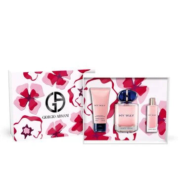 Giorgio Armani My Way Gift Set 90ml EDP + 15ml EDP + 50ml Body Lotion - Fragrance at MyPerfumeShop by Giorgio Armani