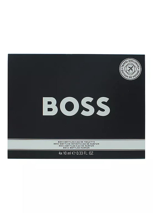 Hugo Boss Bottled 4 Piece Gift Set: Eau de Parfum 10ml - Eau de Toilette 10ml - Parfum 10ml - Infinite Eau de Parfum 10ml