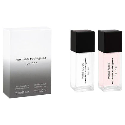 Narciso Rodriguez Layering Duo For Her Gift Set 20ml For Her Pure Musc EDP + 20ml For Her Musc Noir EDP - Eau de Parfum at MyPerfumeShop by Narciso Rodriguez