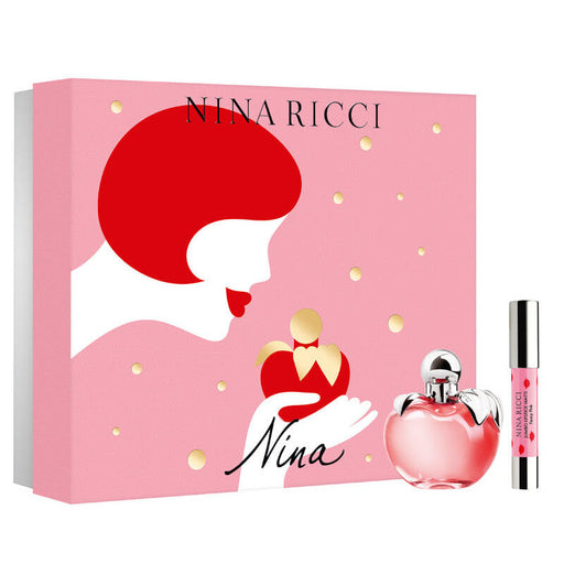 Nina Ricci Nina Les Belles de Nina - 50ml EDT Gift Set With 2.5g Lipstick - Ladies Giftsets at MyPerfumeShop by Nina Ricci