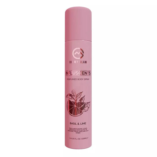 Oh My Glam Influscents Body Spray 100ml - Basil & Lime - Body Spray at MyPerfumeShop by Oh My Glam