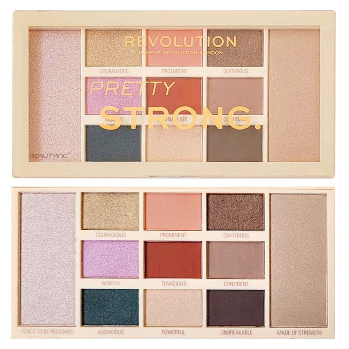 Revolution Pretty Strong Eyeshadow Palette - Eye Shadow Palette at MyPerfumeShop by Revolution