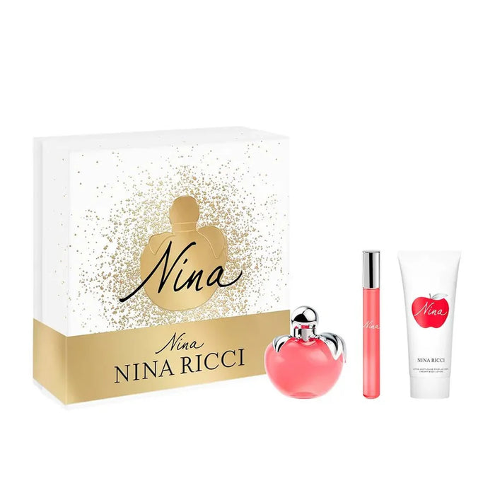 Nina Ricci Nina Illusion Gift Set 80ml EDP + 10ml EDP + 75ml Body Lotion