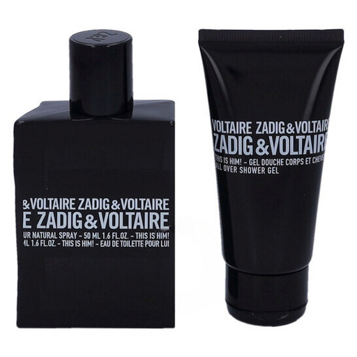 Zadig & Voltaire This is Him Gift Set 50ml EDT + 50ml Shower Gel - Fragrance at MyPerfumeShop by Zadig & Voltaire