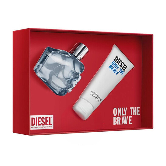 Diesel Only The Brave Gift Set 35ml EDT + 75ml Shower Gel - Fragrance at MyPerfumeShop by Diesel