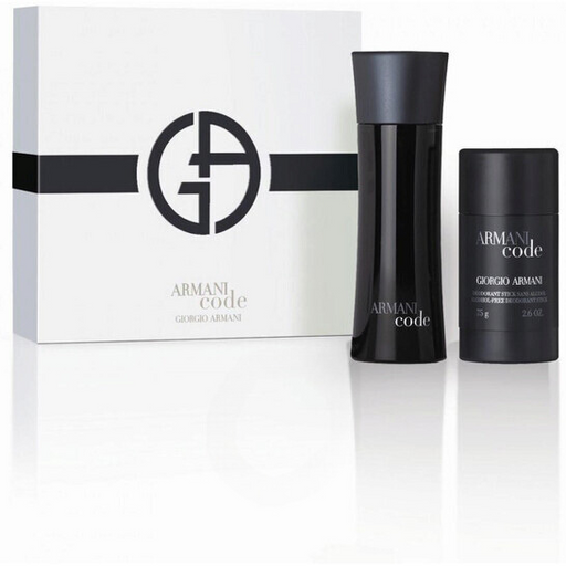 Giorgio Armani Code Gift Set 75ml EDT + 75g Deodorant Stick - Fragrance at MyPerfumeShop by Giorgio Armani