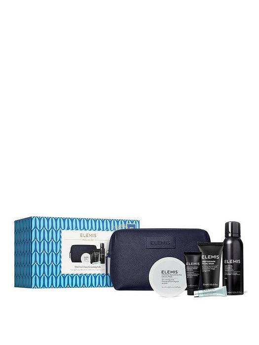 Elemis The First Class Grooming Edit Gift Set – Travel-Friendly Face & Body Collection for Him