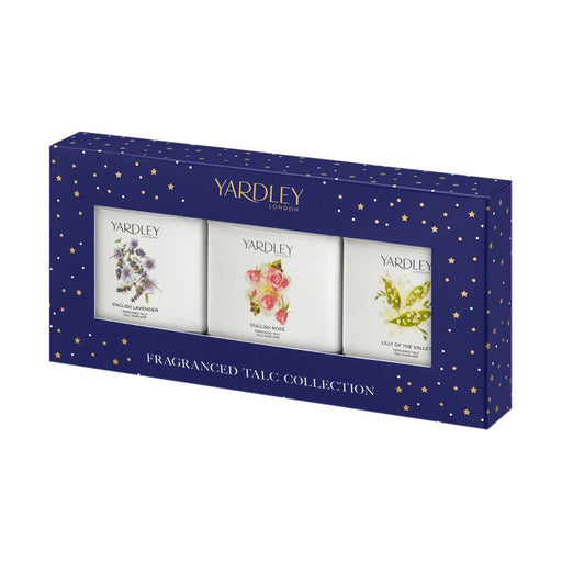 Yardley Fragranced Talc Collection Gift Set - 3 Pieces - Bath & Shower at MyPerfumeShop by Yardley London