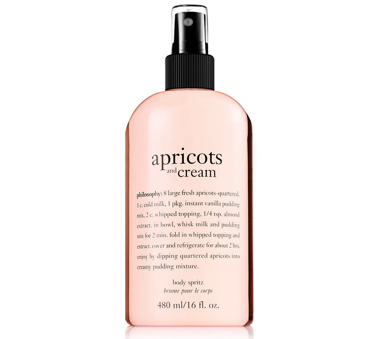 Philosophy Apricots & Cream Body Spritz 480ml Spray - Body Spray at MyPerfumeShop by Philosophy