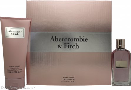 Abercrombie & Fitch First Instinct for Her Gift Set 50ml EDP + 200ml Body Lotion - Eau de Parfum at MyPerfumeShop by Abercrombie & Fitch