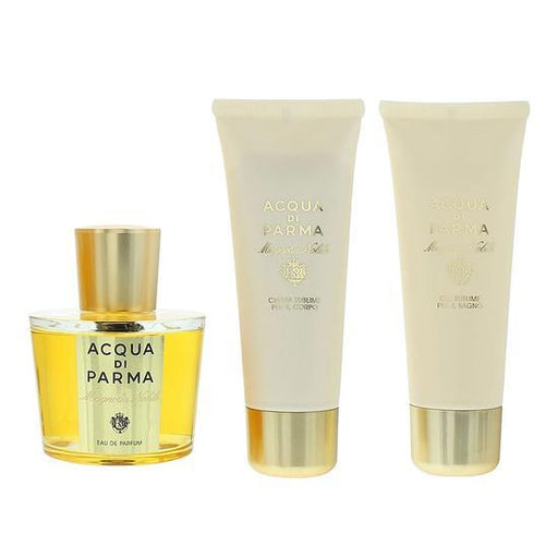 Acqua Di Parma x Emilio Pucci Magnolia  Nobile  3 Piece Gift Set: Eau De Parfum 100ml - Bath  Shower Gel 75ml - Deodorant Spray 50ml - Fragrances at MyPerfumeShop by Acqua Di Parma