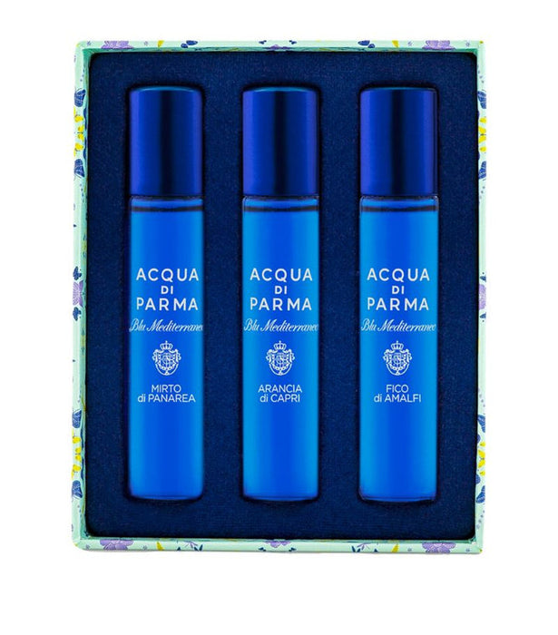 Acqua di Parma Blu Mediterraneo Discovery Set 12ml Arancia di Capri EDT + 12ml Fico di Amalfi EDT + 12ml Mirto di Panarea EDT - Eau de Toilette at MyPerfumeShop by Acqua di Parma