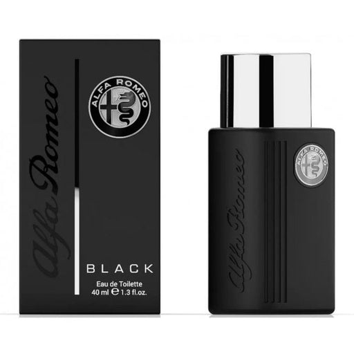 Alfa Romeo Black Eau de Toilette 40ml Spray - Eau De Toilette at MyPerfumeShop by Alfa Romeo