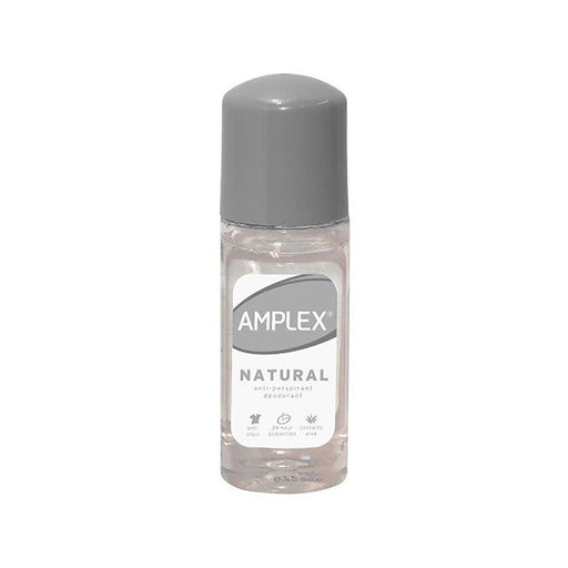 Amplex Natural Deodorant Roll-On 50ml - Deodorants & Anti-Perspirants at MyPerfumeShop by Amplex