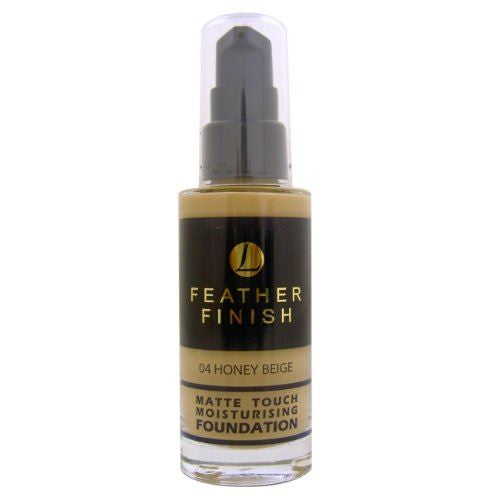 Mayfair Lentheric Feather Finish Matte Touch Moisturising Foundation 30ml - Honey Beige 04 - Personal Care at MyPerfumeShop by Mayfair