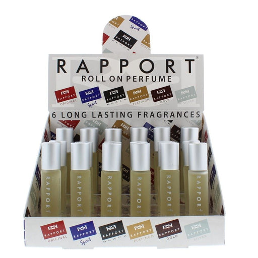 Rapport Silver Roll On 10Ml X 24 1 Tray =1 Unit - Toiletries at MyPerfumeShop by Rapport