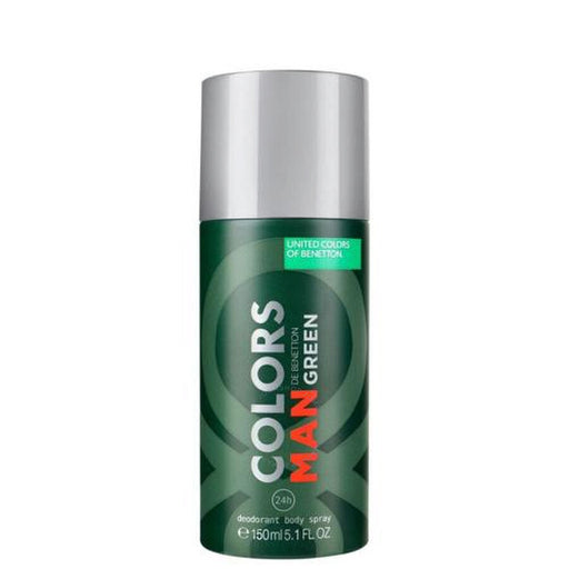 Benetton Colors De Benetton Green Deodorant Spray 150ml - Fragrance at MyPerfumeShop by Benetton