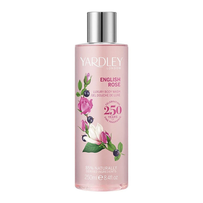 Yardley London English Rose Luxury Body Wash 250ml - Bath & Shower at MyPerfumeShop by Yardley London