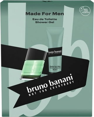 Bruno Banani Made for Men Gift Set 75ml Deodorant Natural Spray + 50ml Shower Gel - Deodorant Spray at MyPerfumeShop by Bruno Banani