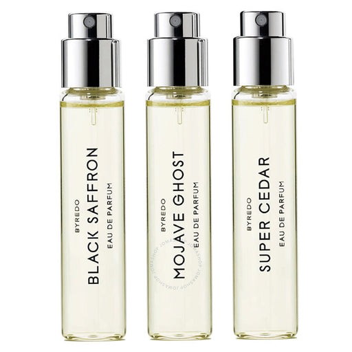 Byredo La Sélection Boisée Gift Set 12ml Black Saffron EDP + 12ml Mojave Ghost EDP + 12ml Super Cedar EDP - Fragrance at MyPerfumeShop by Byredo