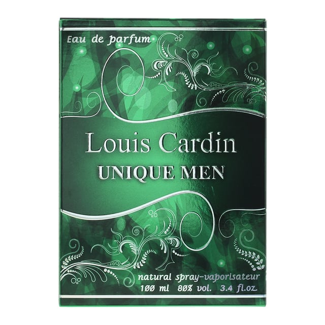 Louis Cardin Unique Men - 100ml Eau De Parfum Spray - Mens Fragrances at MyPerfumeShop by Louis Cardin