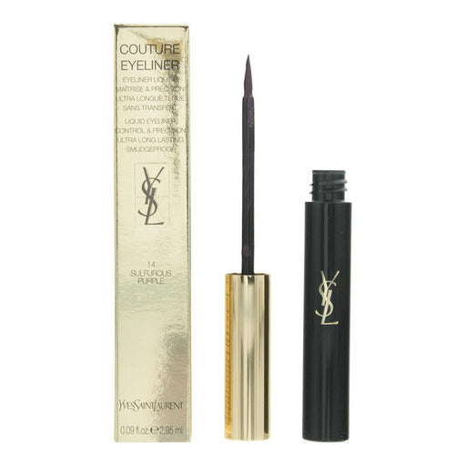 Yves Saint Laurent Couture Liquid 14 Sulfurous Purple Eyeliner 2.95ml - Eyeliners at MyPerfumeShop by Yves Saint Laurent