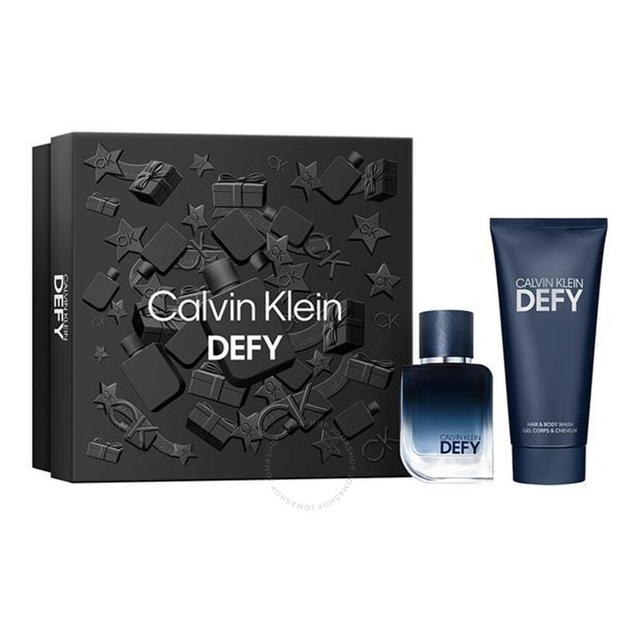 Calvin Klein Defy 2 Piece Gift Set: Eau De Parfum 50ml - Hair  Body Wash 100ml - Gift Set at MyPerfumeShop by Calvin Klein