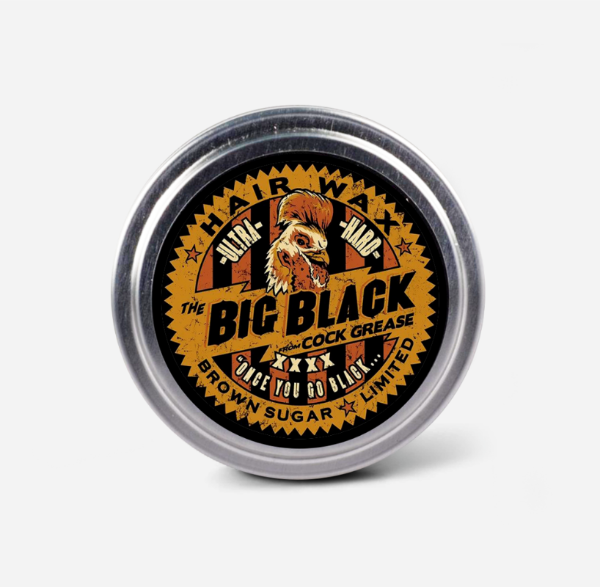 Cock Grease XXXX 'The Big Black' Hair Pomade 50g - Haircare at MyPerfumeShop by Cock Grease