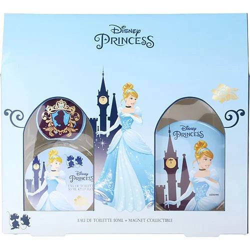 Disney Cinderella 2 Piece Gift Set: Eau De Toilette 50ml With Magnet - Gift Set at MyPerfumeShop by Disney