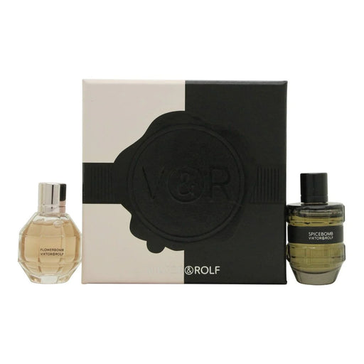 Viktor & Rolf Gift Set 7ml FlowerBomb EDP + 7ml Spicebomb EDT - Fragrance at MyPerfumeShop by Viktor & Rolf