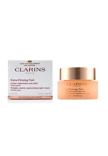 Clarins Extra-Firming Regenerating Night Cream - All Skin Types 50ml - Lotion & Moisturizer at MyPerfumeShop by Clarins