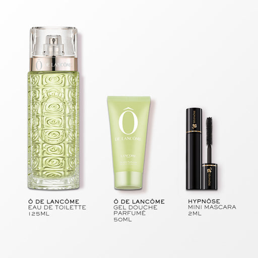 Lancôme O de Lancôme Gift Set 125ml EDT + 50ml Shower Gel + 2ml Hypnôse Mascara - Black - Fragrance at MyPerfumeShop by Lancôme