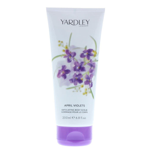 Yardley London April Violets Body Scrub, 200 ml - Bath & Shower at MyPerfumeShop by Yardley London