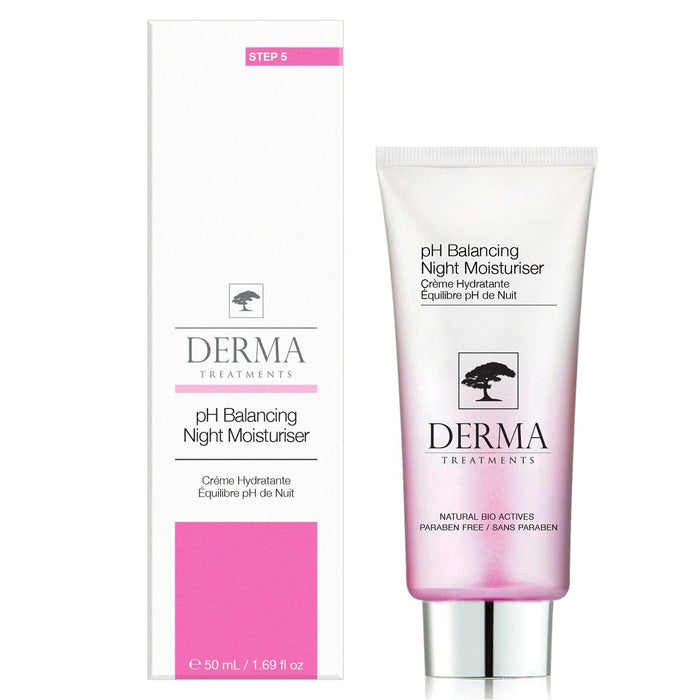 Derma Treatments Ph Balancing Night Moisturiser 50ml - Night Moisturiser at MyPerfumeShop by Derma Treatments