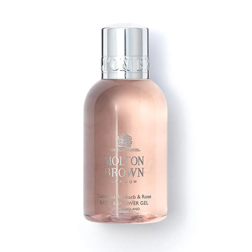 Molton Brown Delicious Rhubarb and Rose Bath and Shower Gel 100ml - Bath & Shower Gel at MyPerfumeShop by Molton Brown