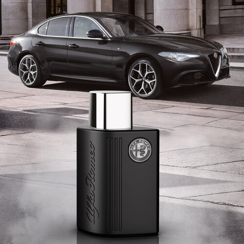 Alfa Romeo Black Eau de Toilette 40ml Spray - Eau De Toilette at MyPerfumeShop by Alfa Romeo