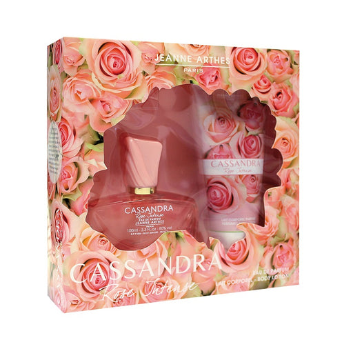 Jeanne Arthes Cassandra Rose Intense Gift Set 100ml EDP + 150ml Body Lotion - Fragrance at MyPerfumeShop by Jeanne Arthes